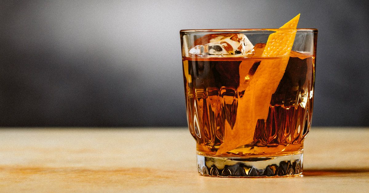 Autumn Rum Old Fashioned