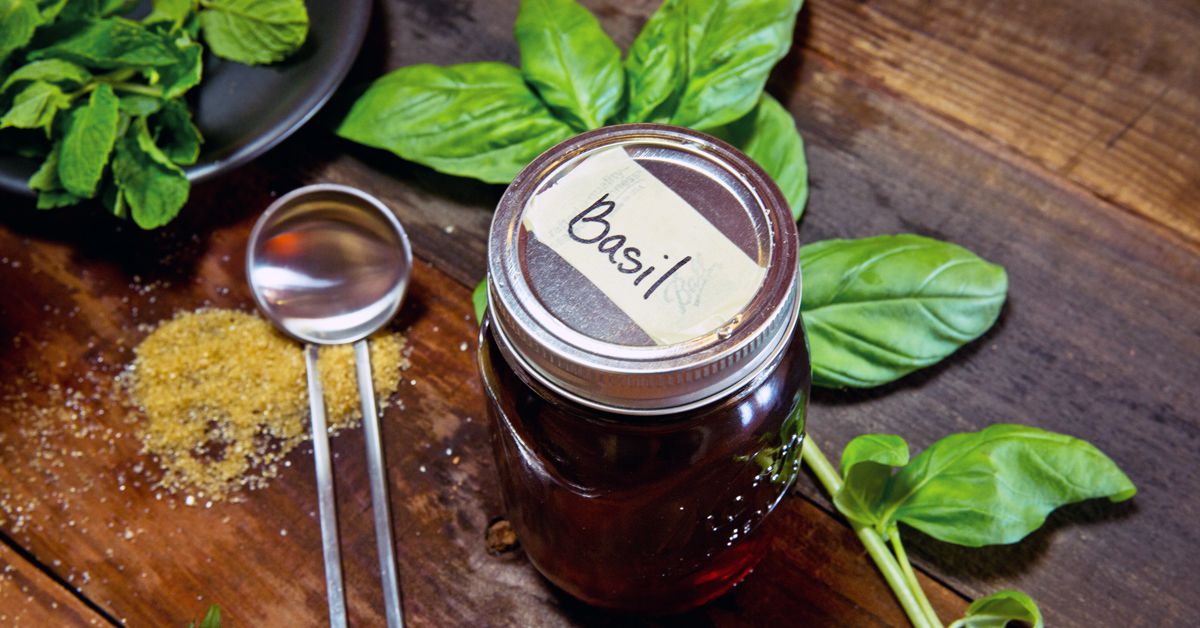 Basil Simple Syrup