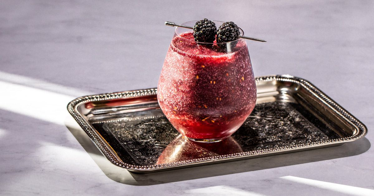 Blackberry Wine Slushie