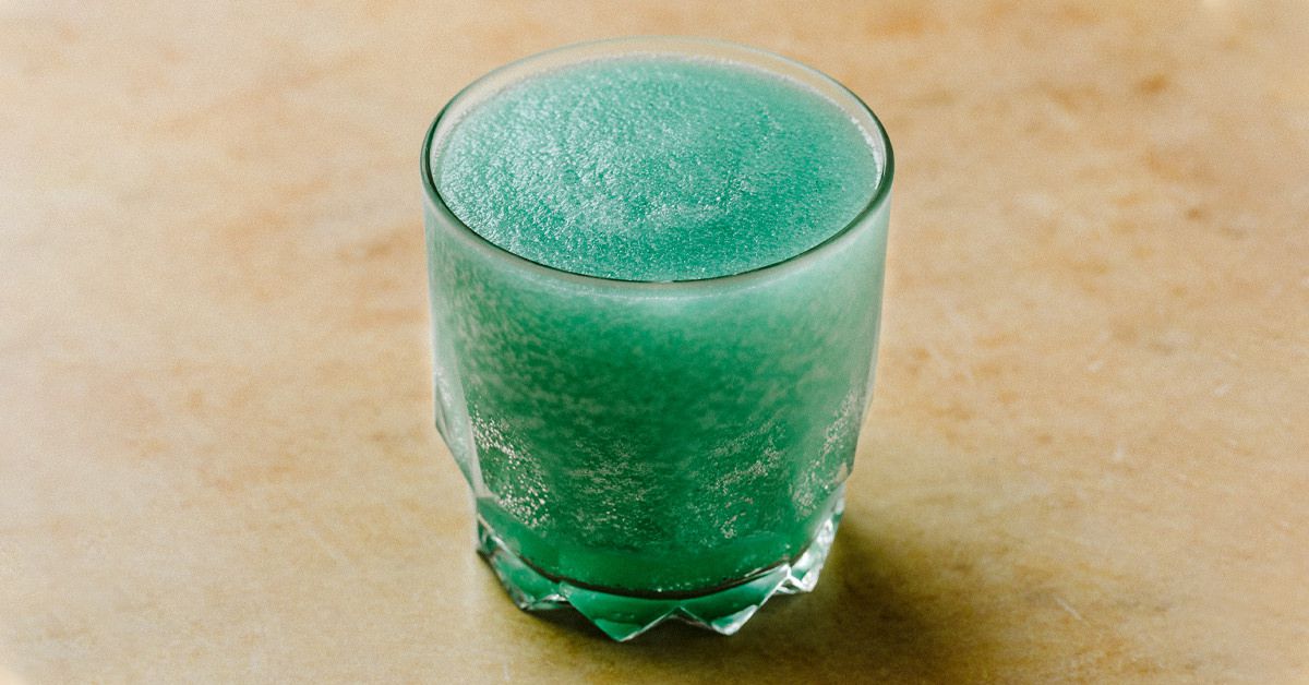 Blue Steele Slushie