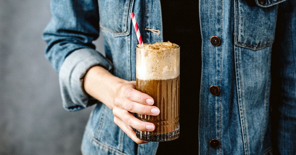 Boozy Root Beer Float