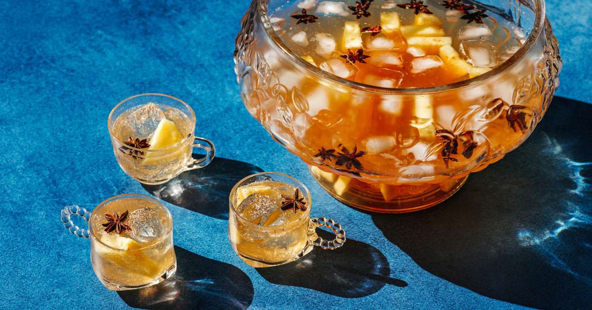 Champagne Holiday Punch