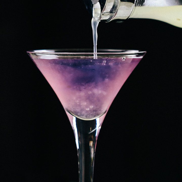Color-Changing Martini