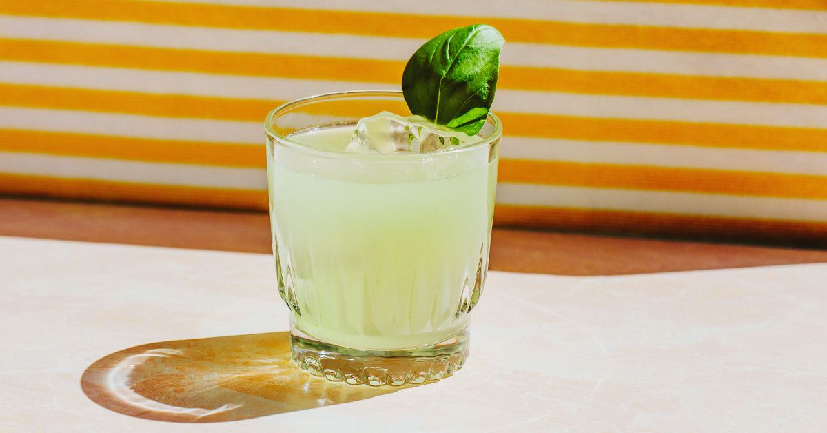 Cucumber, Basil & Lime Gimlet