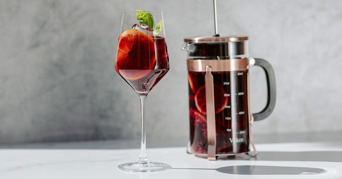 French Press Sangria