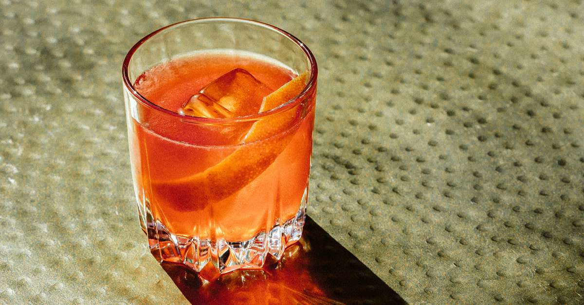 Grapefruit Negroni