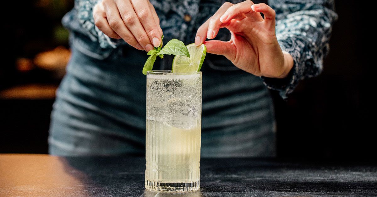 Infused Tom Collins