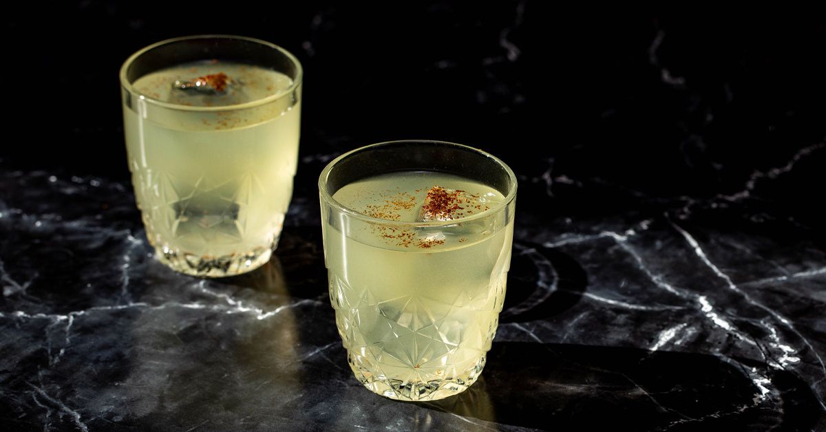 Lemon Bar Clarified Milk Punch