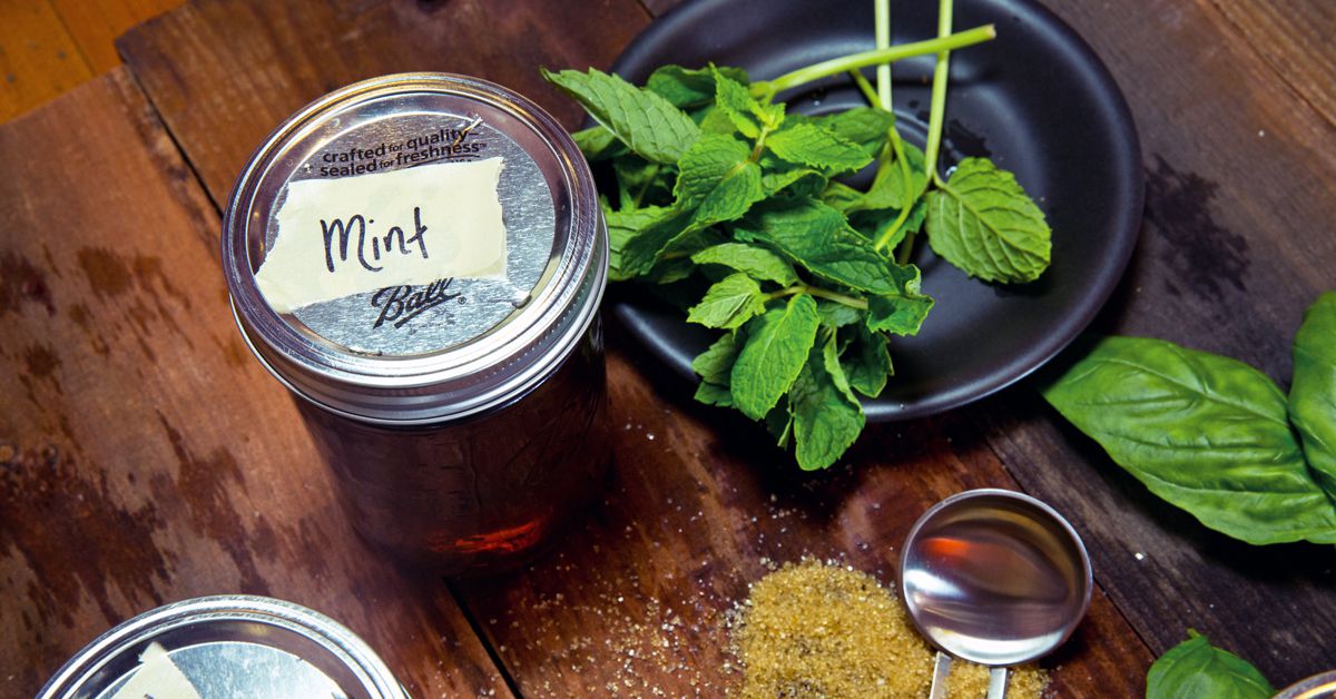 Mint Simple Syrup