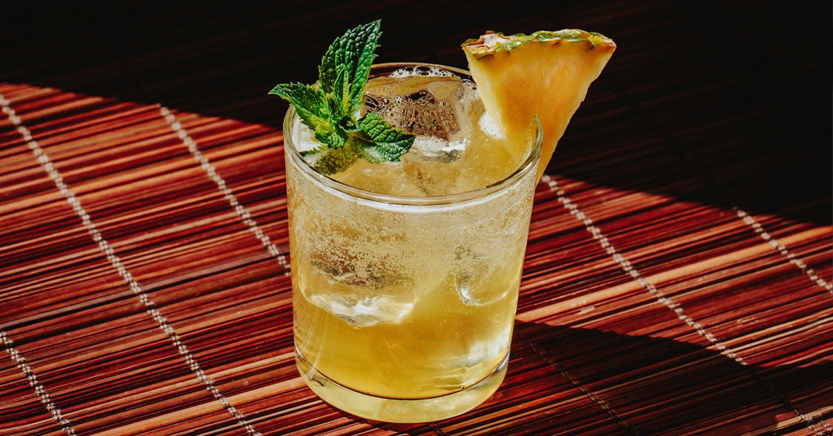 Pineapple Vanilla Mojito