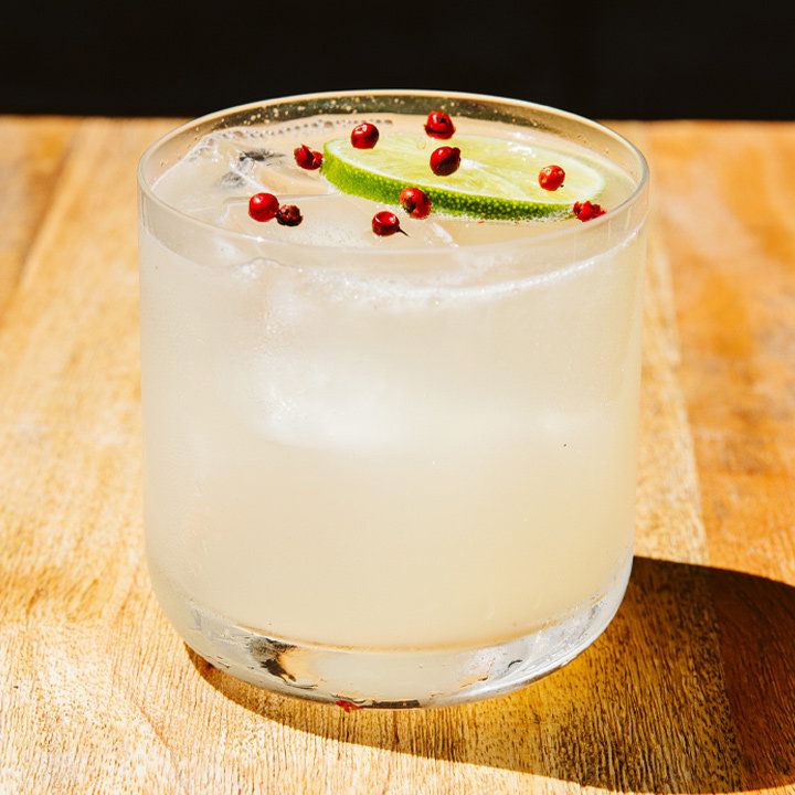 Pink Peppercorn Botanical Gimlet