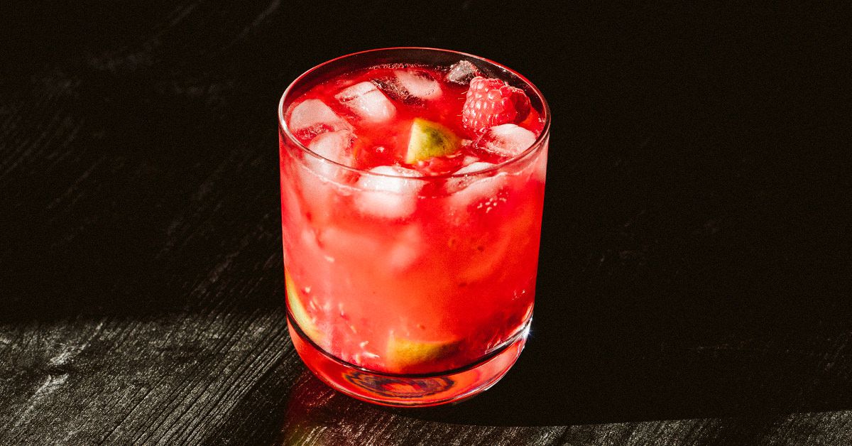Raspberry Caipirinha