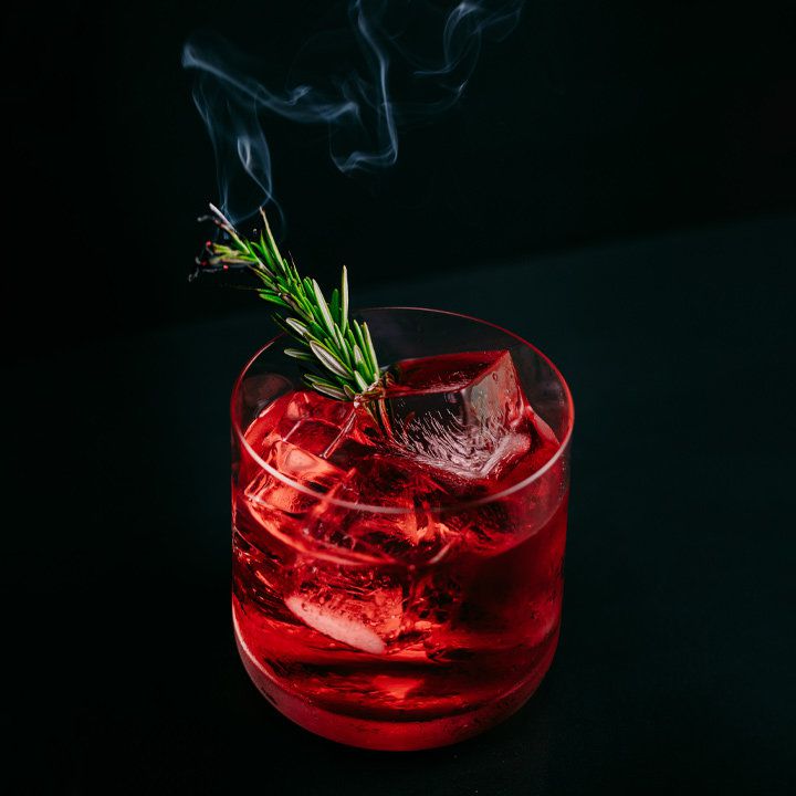 Rosemary Mezcal Negroni