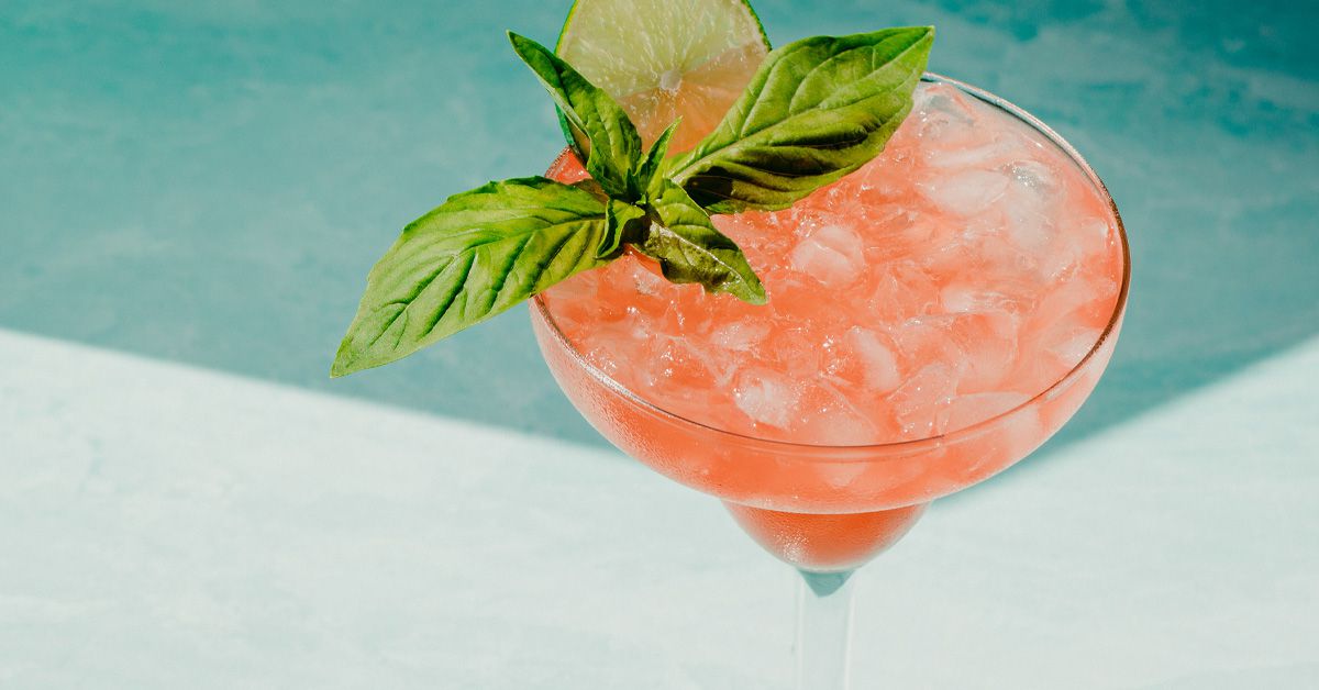 Strawberry Basil Margarita