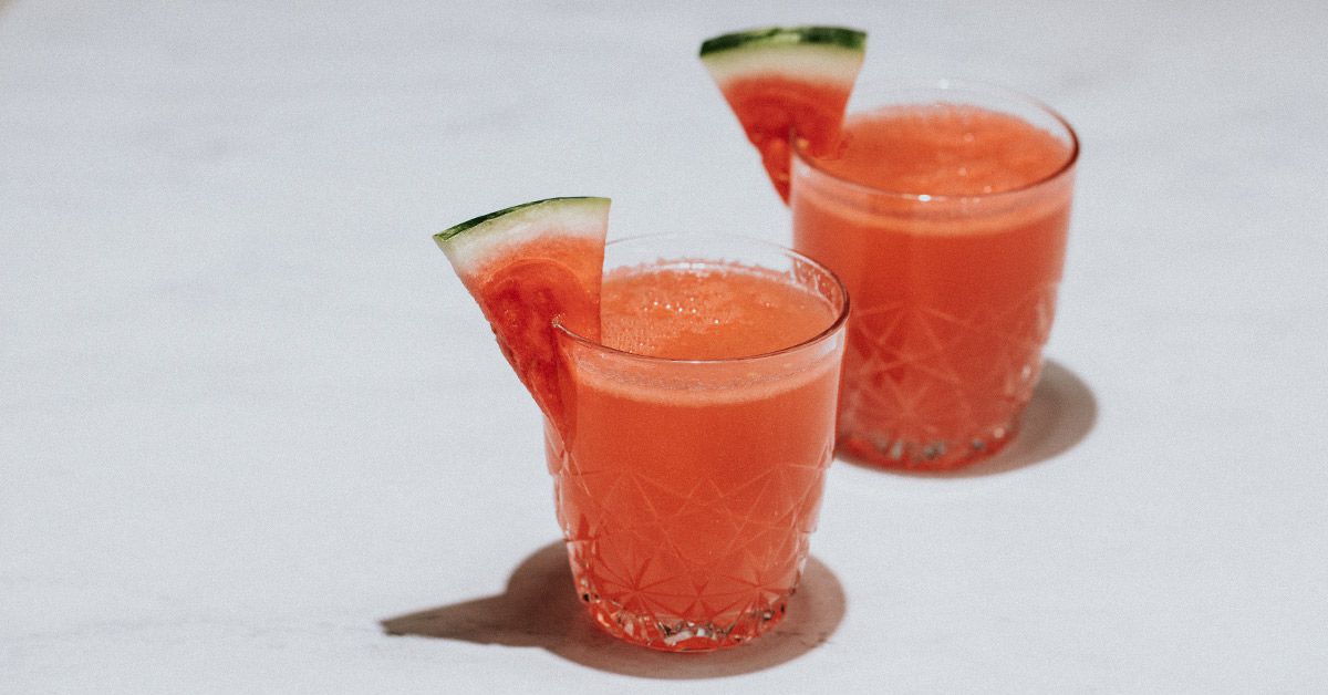 Watermelon White Wine Spritzer